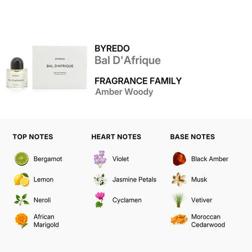 Byredo - Bal D'Afrique Eau De Parfum Spray 100ml/3.4oz Item No. 7340032806182