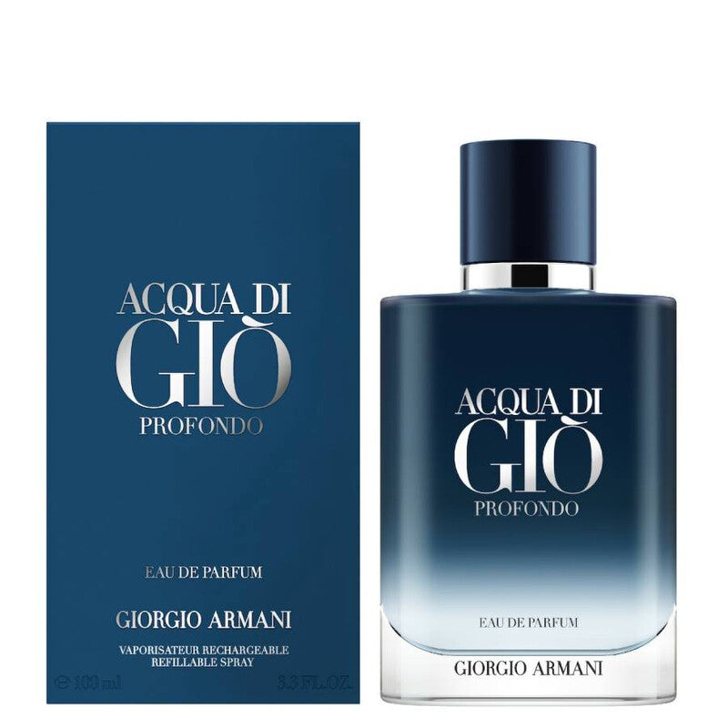 Giorgio Armani  Men's Acqua di Gio Profondo EDP Spray 3.4 oz Fragrances Item No. 3614273953849