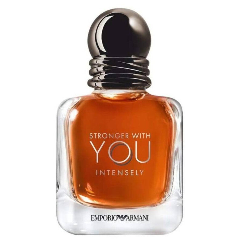 Giorgio Armani Men's Emporio Armani Stronger With You Intensely EDP Spray 3.4 oz Fragrances Item No. 3614272225718