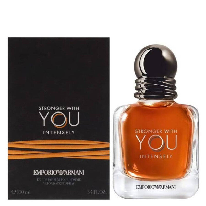 Giorgio Armani Men's Emporio Armani Stronger With You Intensely EDP Spray 3.4 oz Fragrances Item No. 3614272225718