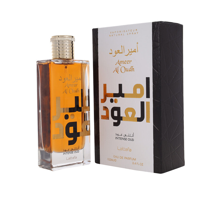 Lattafa Unisex Ameer Al Oudh Intense Oud EDP Spray 3.4 oz Fragrances Item No. 6291107458571