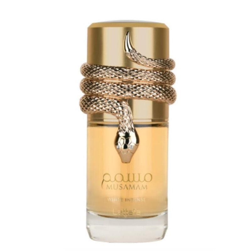 Lattafa Unisex Musamam White Intense EDP Spray 3.4 oz Fragrances Item No. 6290360593159