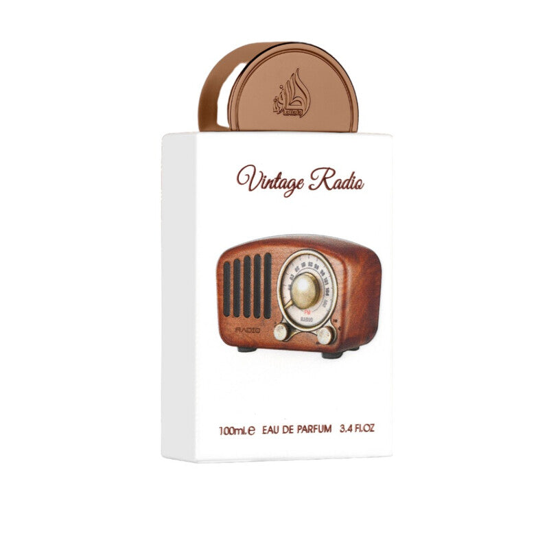 Lattafa Unisex Pride Vintage Radio EDP Spray 3.4 oz Fragrances Item No. 6290360592909