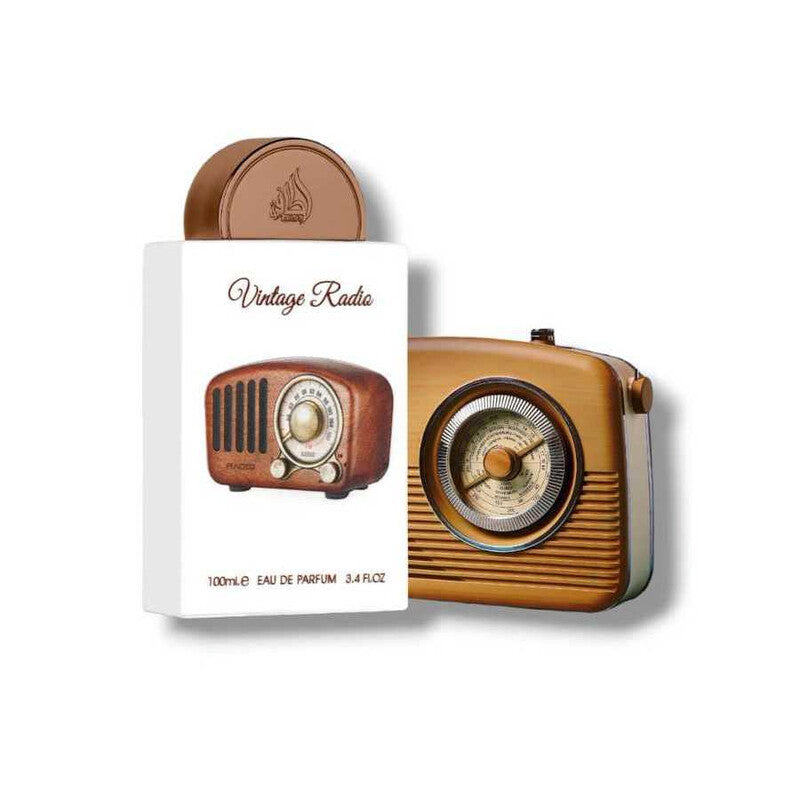 Lattafa Unisex Pride Vintage Radio EDP Spray 3.4 oz Fragrances Item No. 6290360592909