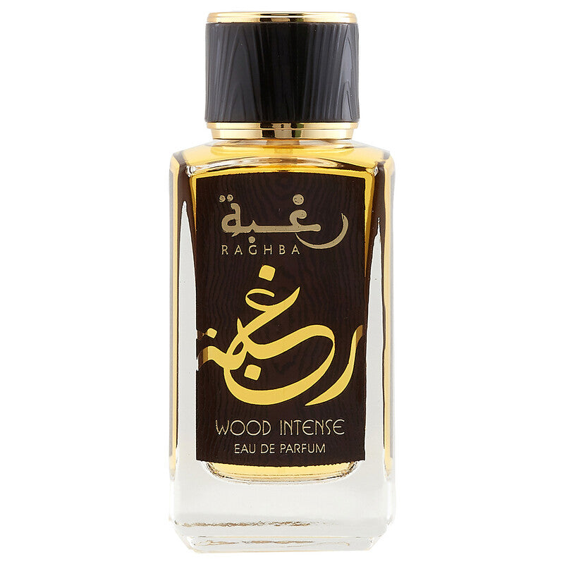 Lattafa Unisex Raghba Wood Intense EDP Spray 3.4 oz Fragrances Item No. 6291106064070
