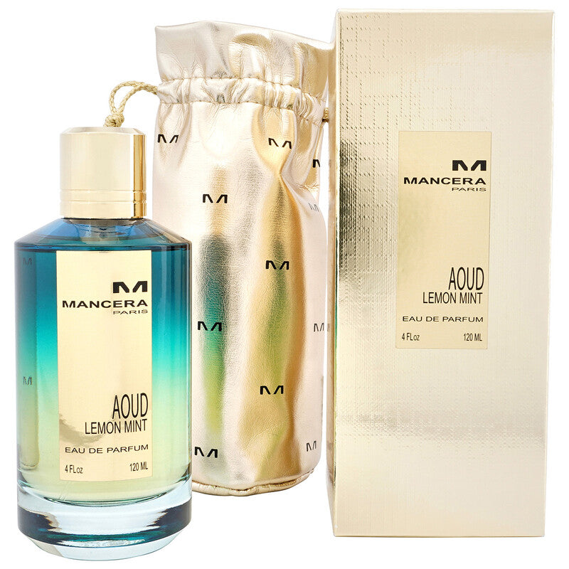 Mancera  Unisex Aoud Lemon Mint EDP Spray 4 oz (120 ml) Item No. 3760265190164