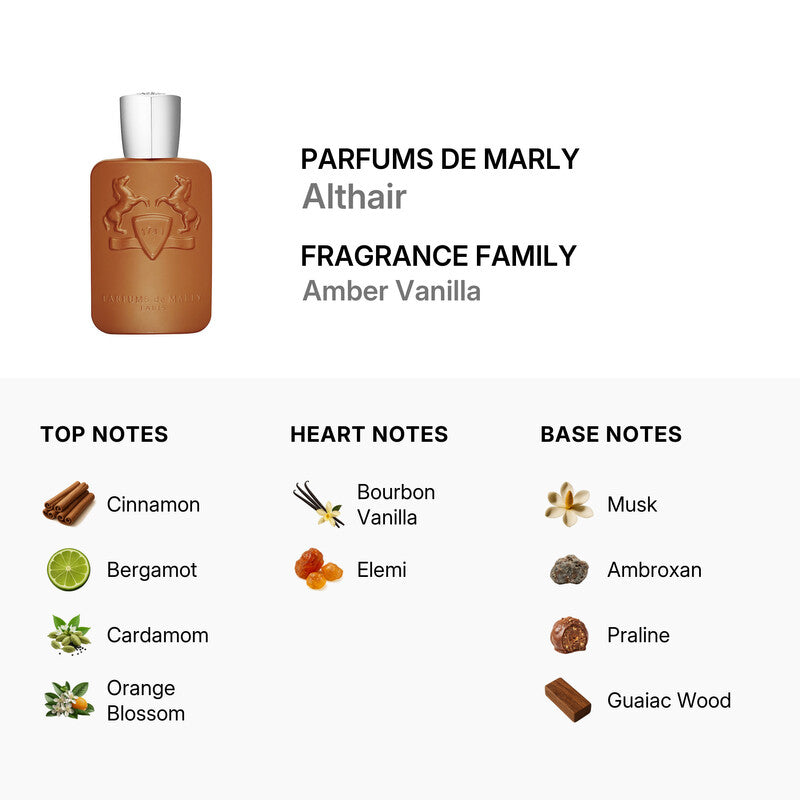 Parfums De Marly Men's Althair EDP Spray 4.2 oz Item No. 3700578504364