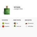 Rayhaan  Men's Jungle Vibe EDP Spray 3.3 oz Fragrances Item No. 6297001571286