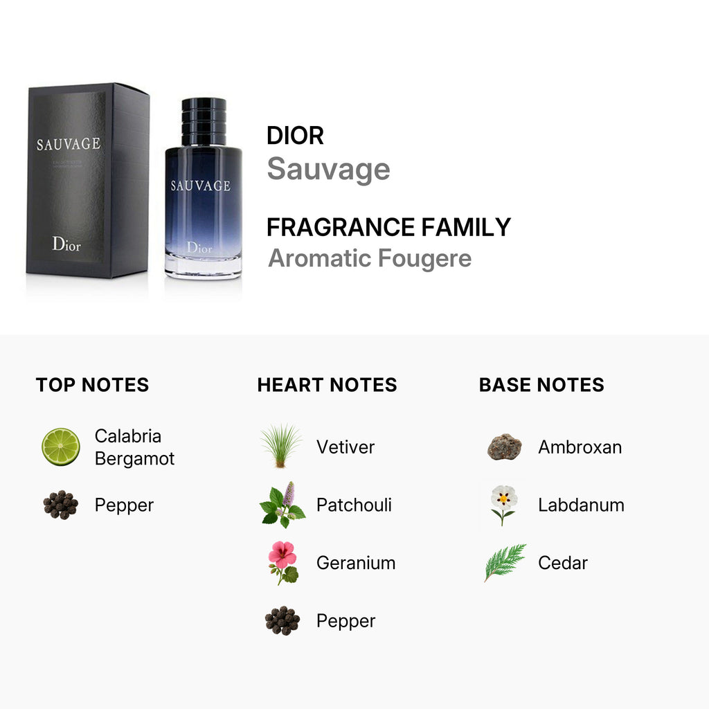 Dior Sauvage / Christian EDT Spray "new Fragrance" 3.4 oz (m) Item No. 3348901250146