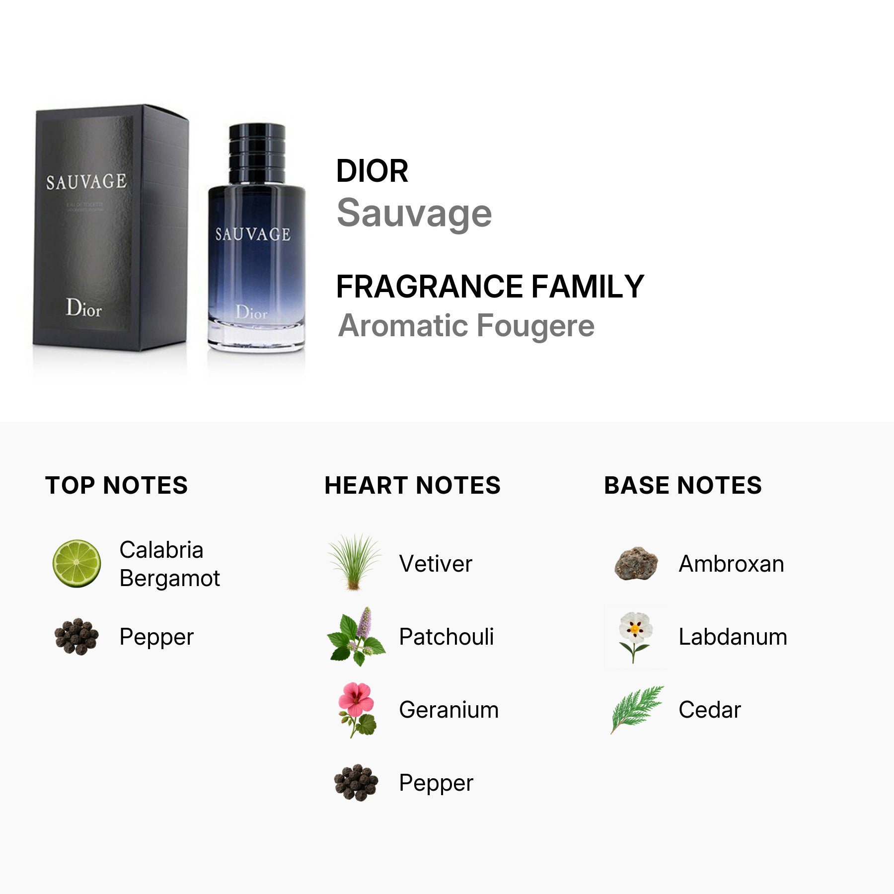 Dior Sauvage / Christian EDT Spray "new Fragrance" 3.4 oz (m) Item No. 3348901250146
